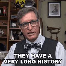 They Have A Very Long History Lance Geiger GIF - They Have A Very Long History Lance Geiger The History Guy GIFs