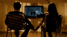 Jesee And Jane Holding Hands GIF