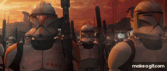 Star Wars Clone Wars GIF - Star Wars Clone Wars Begun The Clone War Has -  Discover & Share GIFs