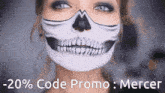 Makeup Skeleton GIF - Makeup Skeleton Mercer GIFs
