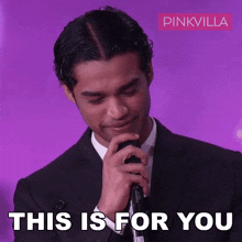 This Is For You Babil Khan GIF - This Is For You Babil Khan Pinkvilla GIFs