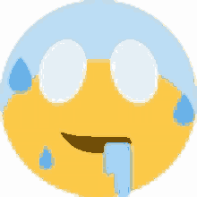 emoji drool sweat