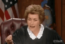 Judge Judy Huh GIF - Judge Judy Huh Annoyed GIFs