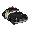 Sheriff Cars Movie Sticker - Sheriff Cars Movie Cars 2 Stickers