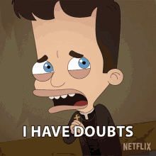 I Have Doubts Nick Birch GIF - I Have Doubts Nick Birch Big Mouth GIFs