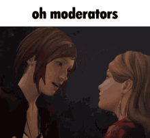 Oh Moderators Life Is Strange GIF - Oh Moderators Life Is Strange Discord Mod GIFs