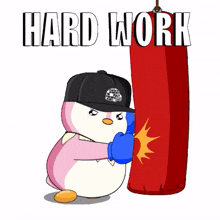 work training boxing punch train