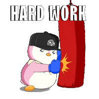 Work Training Sticker - Work Training Boxing Stickers