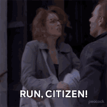 Run Citizen Tina Fey GIF - Run Citizen Tina Fey Liz Lemon GIFs