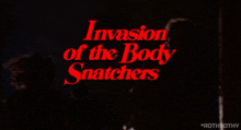 Invasion Of The Body Snatchers 1978 GIF
