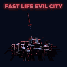 Fast Life Evil City Buildings GIF - Fast Life Evil City Buildings Spin GIFs