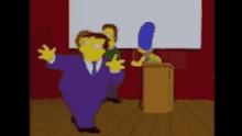Mayor Preach GIF - Mayor Preach Simpsons GIFs