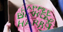 Harry Potter Birthday Happee Birthdae GIF - Harry Potter Birthday Happee Birthdae Hagrid GIFs