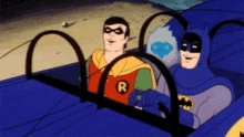 Batman Robin Nod GIF - Batman Robin Nod Yes GIFs