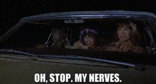 Frazzled My Nerves GIF - Frazzled My Nerves To Wong Foo GIFs