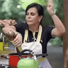 woman cooking gretchen dance