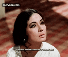Woman And The Earth Have To Tolerateolot.Gif GIF - Woman And The Earth Have To Tolerateolot Meena Kumari Face GIFs