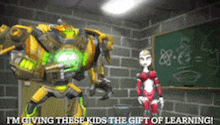 I'M Giving These Kids The Gift Of Learning Ratchet Deadlocked GIF