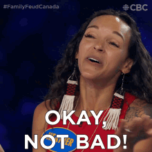 Okay Not Bad Family Feud Canada GIF - Okay Not Bad Family Feud Canada Not Too Shabby GIFs