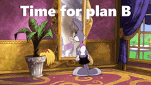 Bugs Bunny Time For Plan B GIF - Bugs Bunny Time For Plan B Crossdress GIFs