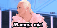 Loretta Goggi Mamma Mia GIF - Loretta Goggi Mamma Mia Tale E Quale Show GIFs