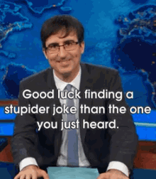 I Lay Down The Gauntlet GIF - Fake News Daily Show John Oliver GIFs