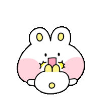 Rabbit Bunny Sticker - Rabbit Bunny Cute Stickers