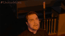 Terrified Monsignor Delgarde GIF