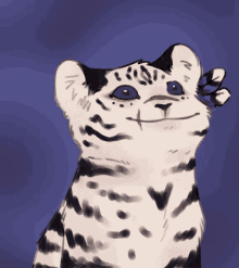 Sapphire Pop Cat GIF - Sapphire Pop Cat Sapphire Zone GIFs