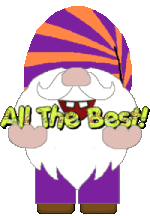 Gnome All The Best Sticker - Gnome All The Best Stickers