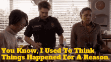 Station19 Vic Hughes GIF - Station19 Vic Hughes You Know I Used To Think GIFs