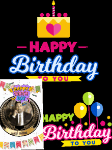 a birthday card with a picture of a man on it