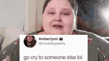 Amber Lynn Crying GIF