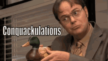Dwight Schrute Mallard GIF - Dwight Schrute Mallard Ducky GIFs