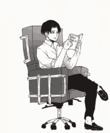 Levi Whose There GIF - Levi Whose There Oops GIFs
