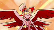 Powered Up Lucifer Morningstar GIF - Powered Up Lucifer Morningstar Hazbin Hotel GIFs
