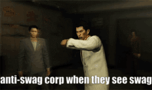 Yakuza Antiswag Corp GIF - Yakuza Antiswag Corp Swag GIFs