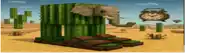 an elephant made out of a watermelon and a clock in the desert