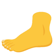 foot people joypixels toes ankle