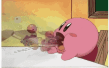 Kirby Eat GIF - Kirby Eat Food GIFs