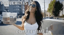 Coffee Time Sassy GIF