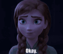 Okay Anna GIF - Okay Anna Frozen2 GIFs