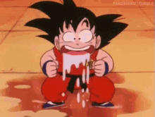 Goku Drool GIF - Anime GIFs