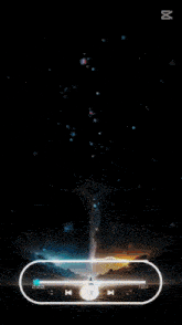 a screenshot of a music player that says capcut on the bottom right