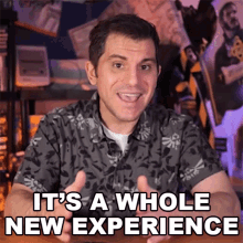 Its A Whole New Experience Shane Luis GIF