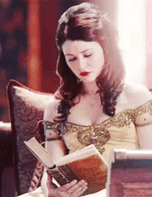 Ouat Once Upon A Time GIF - Ouat Once Upon A Time Reading GIFs