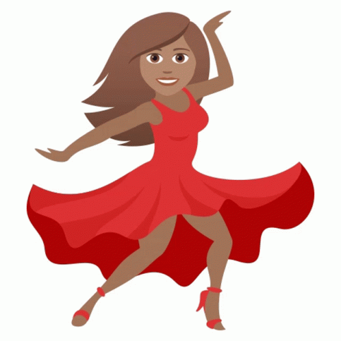 Dancing Woman Joypixels Sticker Dancing Woman Joypixels Dance Time Discover Share Gifs