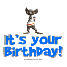 its your birthday happy birthday sway rat