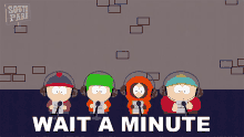 Wait A Minute Kyle Broflovski GIF - Wait A Minute Kyle Broflovski Eric Cartman GIFs