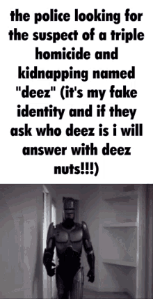 Deez Deez Nuts GIF - Deez Deez Nuts Robocop GIFs